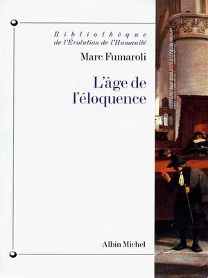 cover image of L'âge de l'éloquence